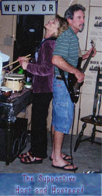 Hostess Wendy and Host Tom